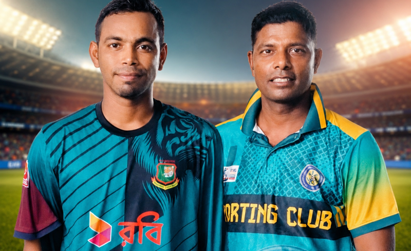 Bangladesh cricket emerging bowler Tanvir Islam celebrating wicket against Australia ODI match 2026